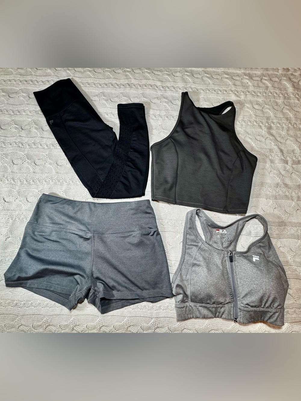 Lot of Athletic Wear / Fabletics Leggings / Sports Bras / Spandex Shorts #1146